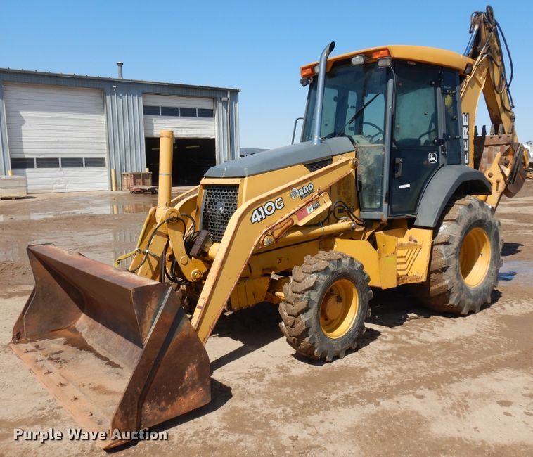 image for item ID9762 2006 John Deere 410G  backhoe