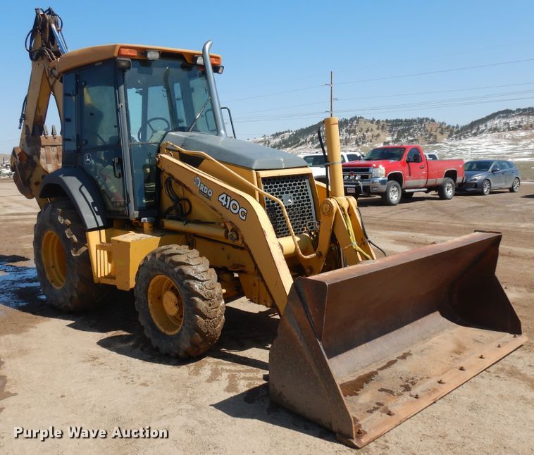 image for item ID9762 2006 John Deere 410G  backhoe
