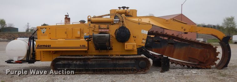 image for item ID9777 1996 Vermeer T755  trencher