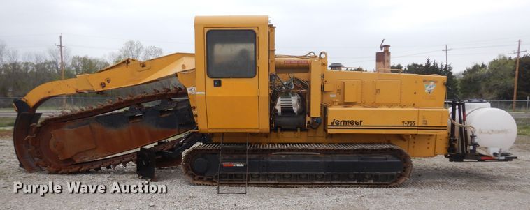 image for item ID9777 1996 Vermeer T755  trencher