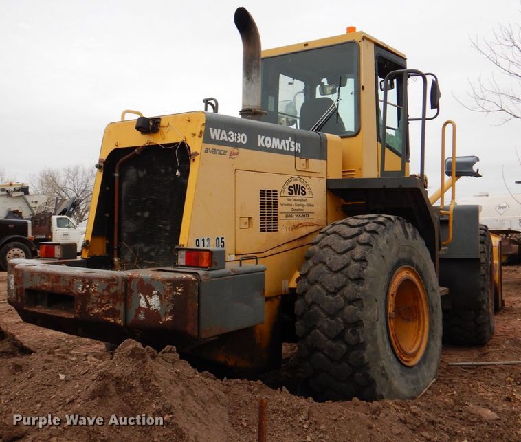image for item II9886 2000 Komatsu WA380-3ML  wheel loader