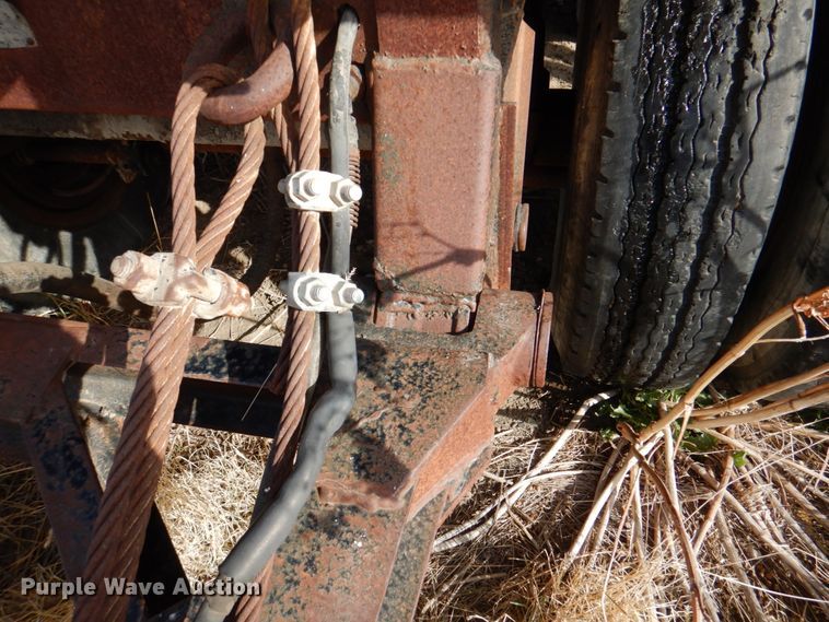 image for item II9902 1974 Fruehauf end dump pup trailer