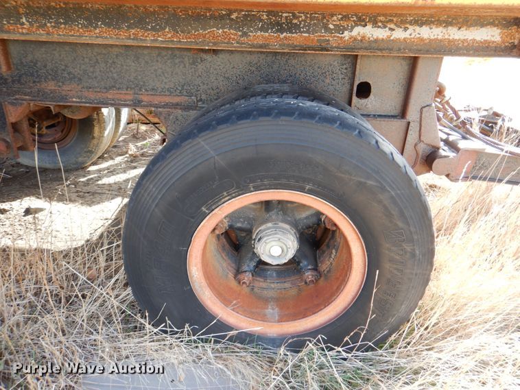 image for item II9902 1974 Fruehauf end dump pup trailer