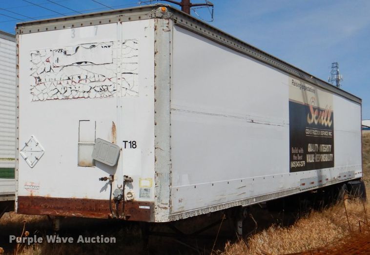 image for item II9911 1991 Wabash  dry van trailer