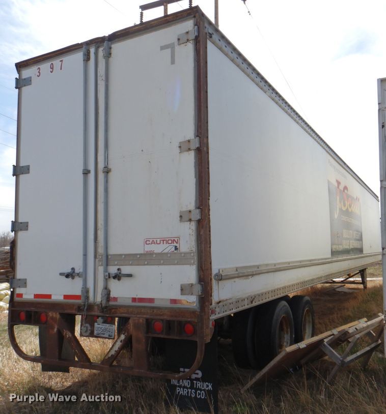 image for item II9911 1991 Wabash  dry van trailer