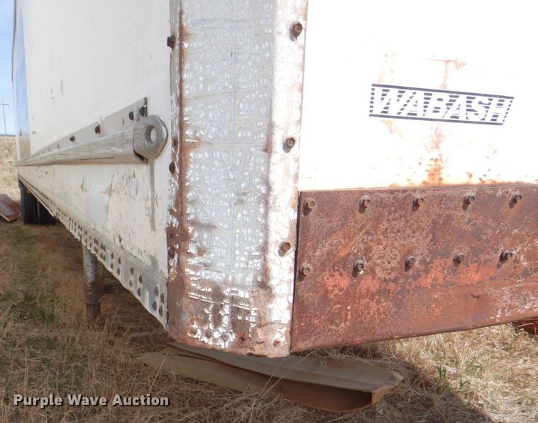 image for item II9911 1991 Wabash  dry van trailer