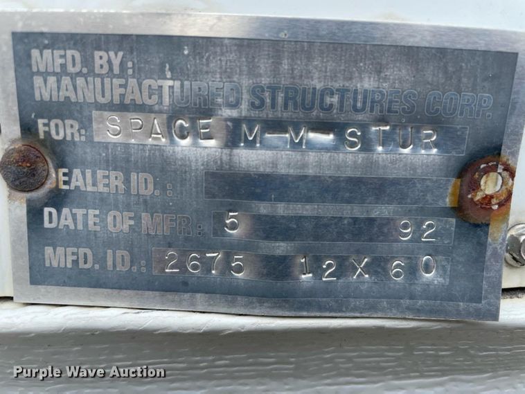 image for item II9912 Structure Corp. office trailer