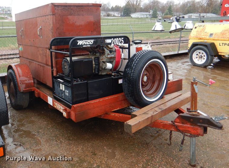 image for item II9925 1991 Winco Industrial  generator set