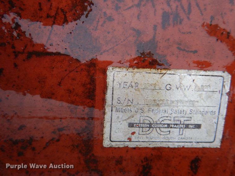 image for item II9925 1991 Winco Industrial  generator set