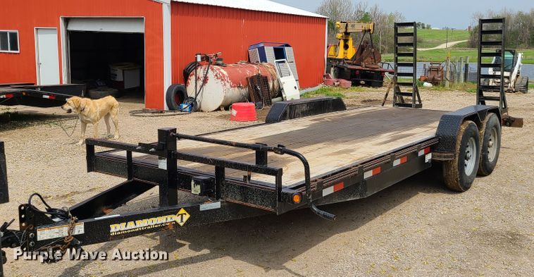 image for item IJ9003 2017 Diamond T 8320SKP140-6  utility trailer