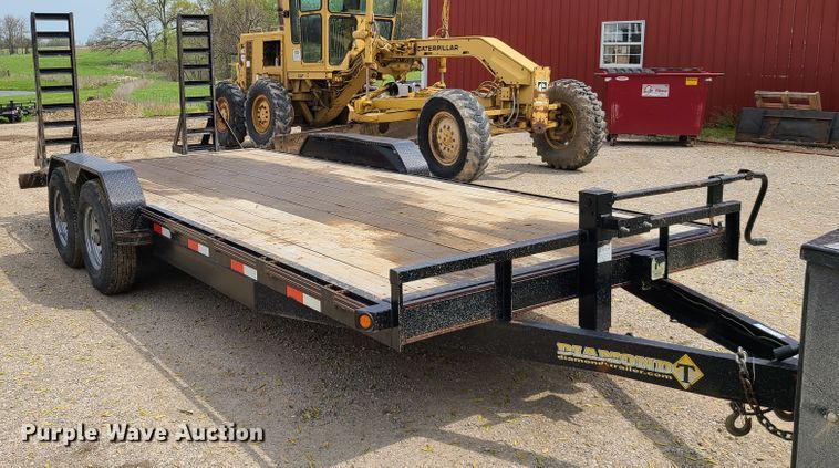 image for item IJ9003 2017 Diamond T 8320SKP140-6  utility trailer