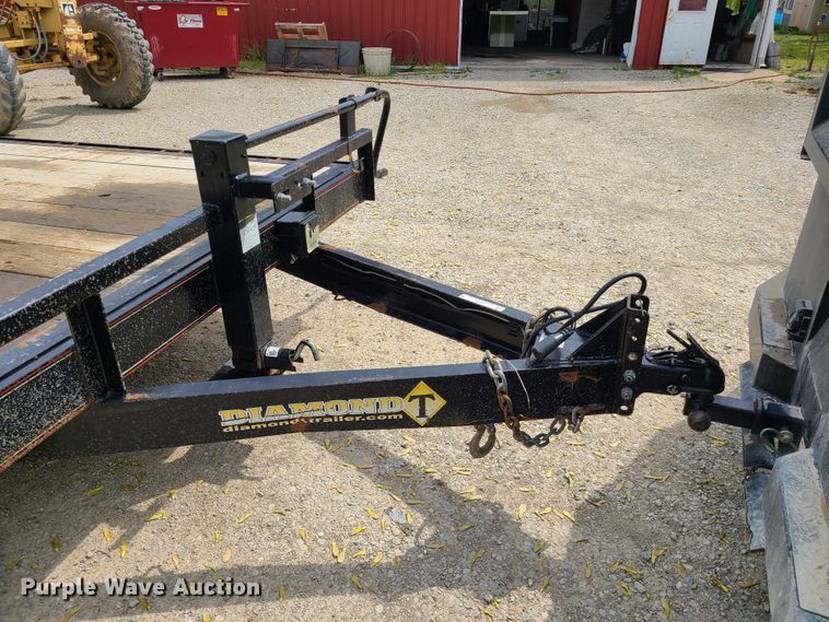 image for item IJ9003 2017 Diamond T 8320SKP140-6  utility trailer