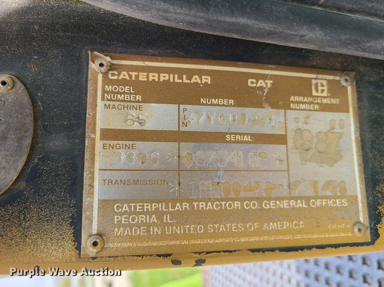 image for item IJ9006 1987 Caterpillar Challenger 65  tractor