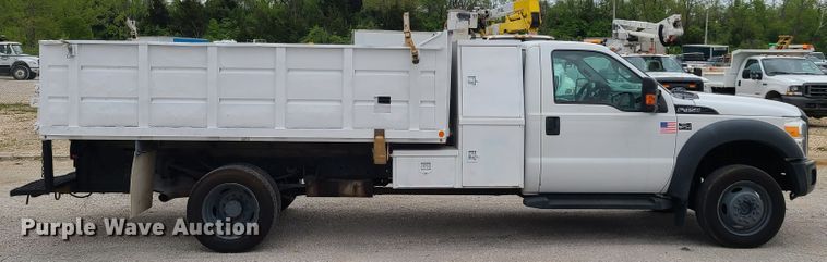 image for item IJ9011 2012 Ford F450 Super Duty  flatbed truck