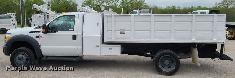 image for item IJ9011 2012 Ford F450 Super Duty  flatbed truck