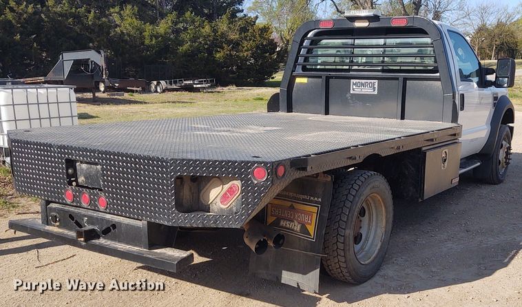 image for item IK9251 2008 Ford F450 Super Duty XL  flatbed truck