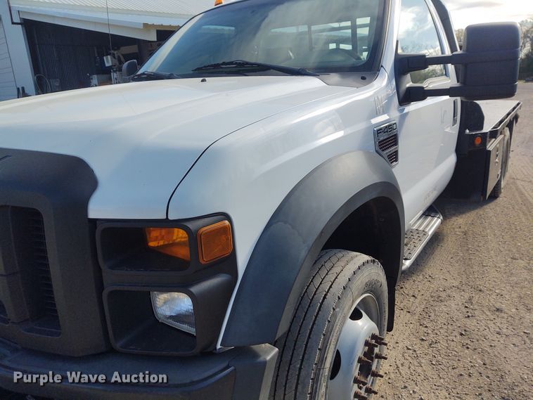 image for item IK9251 2008 Ford F450 Super Duty XL  flatbed truck