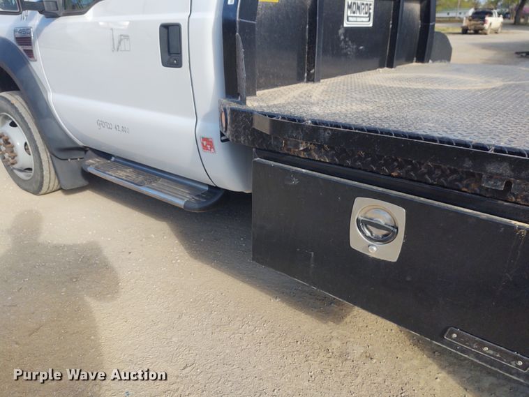 image for item IK9251 2008 Ford F450 Super Duty XL  flatbed truck