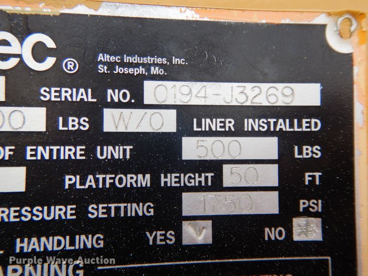 image for item IL9253 1994 GMC TopKick C6500  bucket truck