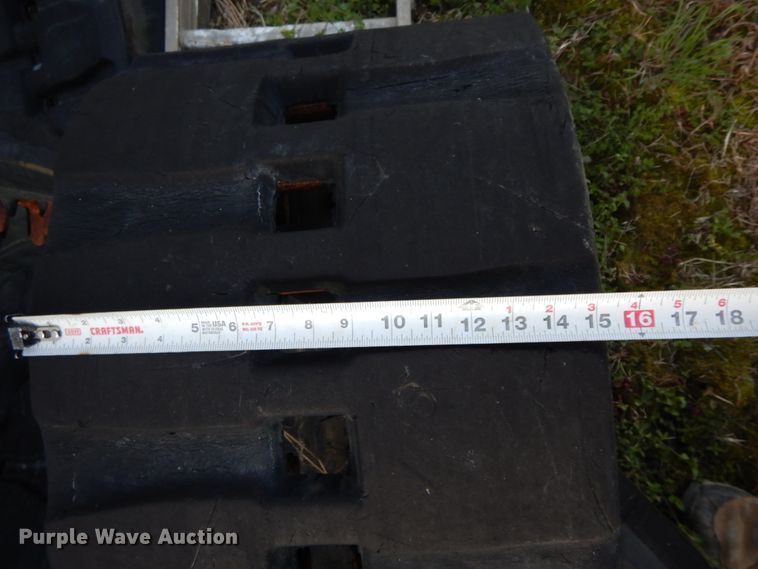 image for item IL9265 (2) sets of skid steer tracks