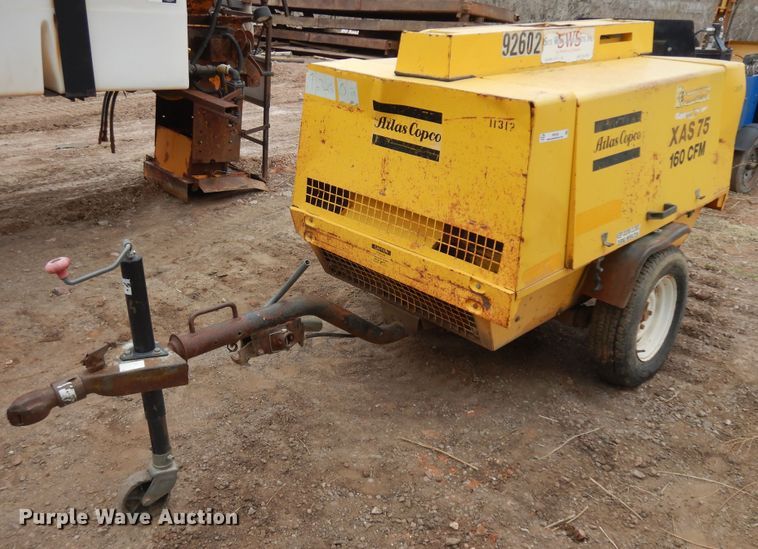 image for item IP9168 1994 Atlas Copco XAS75  air compressor