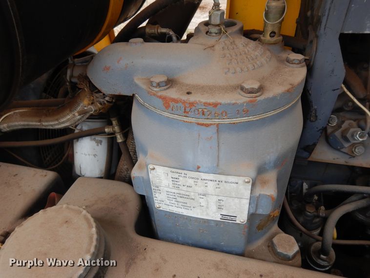 image for item IP9168 1994 Atlas Copco XAS75  air compressor