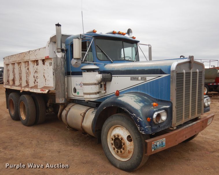 image for item IP9172 1977 Kenworth W900A  dump truck