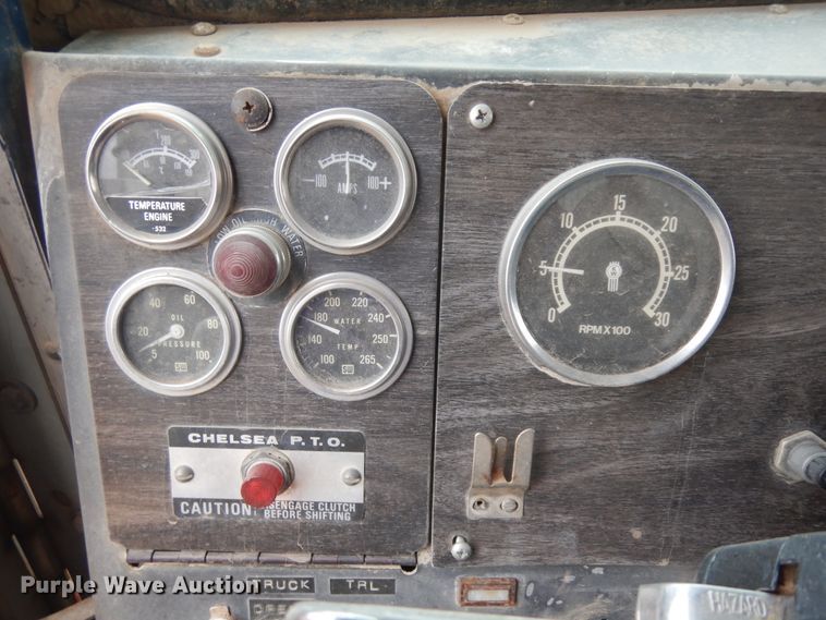 image for item IP9172 1977 Kenworth W900A  dump truck