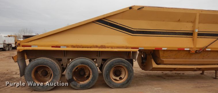 image for item IP9174 1998 Midland  bottom dump trailer