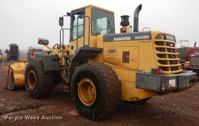 image for item IP9186 2002 Komatsu WA380-3MC  wheel loader