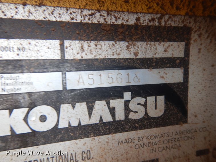image for item IP9186 2002 Komatsu WA380-3MC  wheel loader