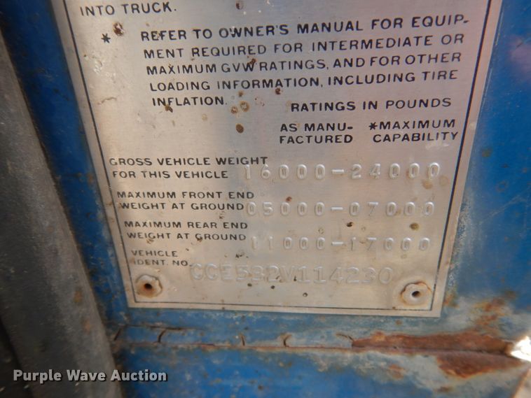 image for item IP9189 Chevrolet C50  flatbed truck