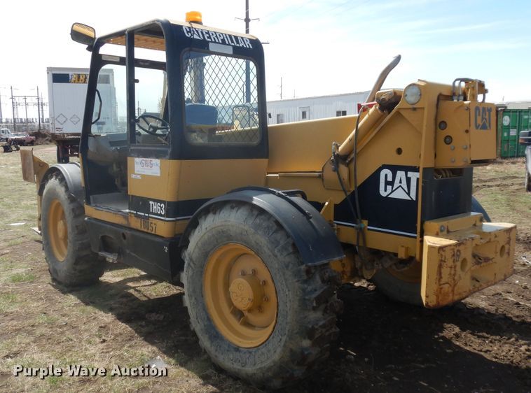 image for item IP9204 1998 Caterpillar TH63  telehandler