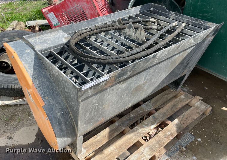 image for item IR9822 Wolverine  skid steer concrete mixer