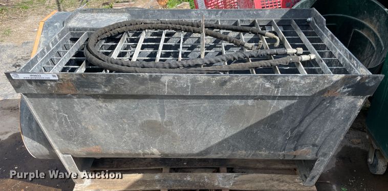 image for item IR9822 Wolverine  skid steer concrete mixer