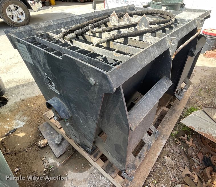 image for item IR9822 Wolverine  skid steer concrete mixer