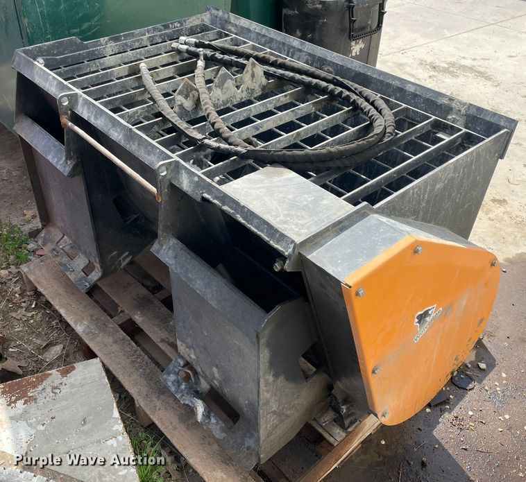 image for item IR9822 Wolverine  skid steer concrete mixer