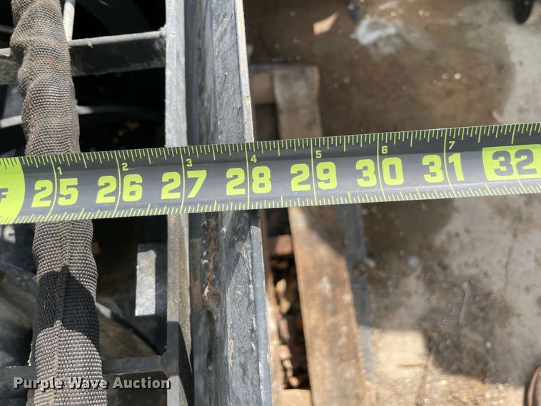 image for item IR9822 Wolverine  skid steer concrete mixer