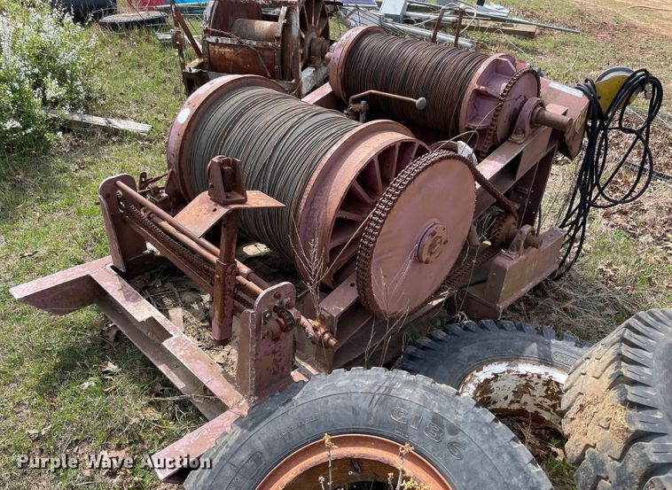 image for item IR9825 Dual drum swab skid unit