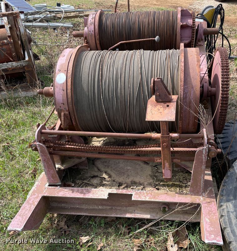 image for item IR9825 Dual drum swab skid unit