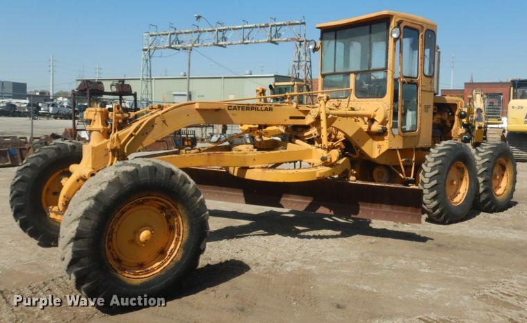 image for item IY9590 1963 Caterpillar 112  rigid frame motor grader