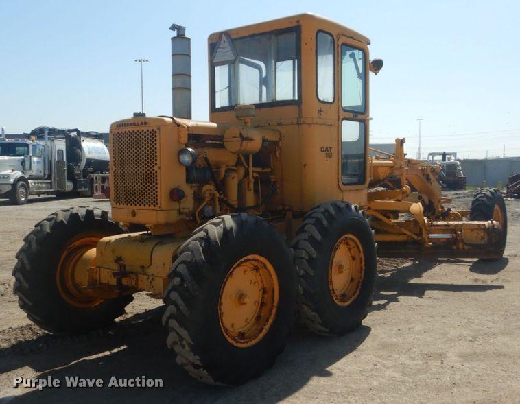 image for item IY9590 1963 Caterpillar 112  rigid frame motor grader