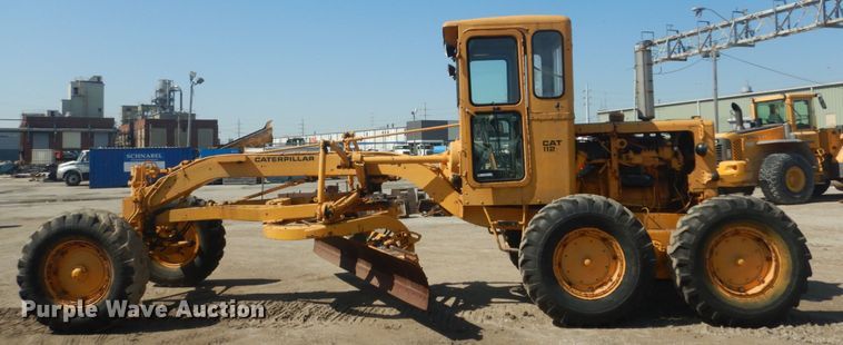 image for item IY9590 1963 Caterpillar 112  rigid frame motor grader