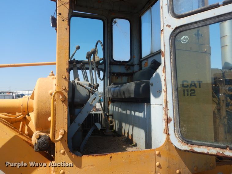 image for item IY9590 1963 Caterpillar 112  rigid frame motor grader