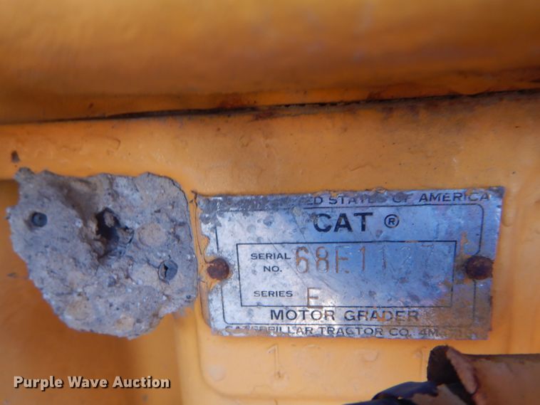 image for item IY9590 1963 Caterpillar 112  rigid frame motor grader