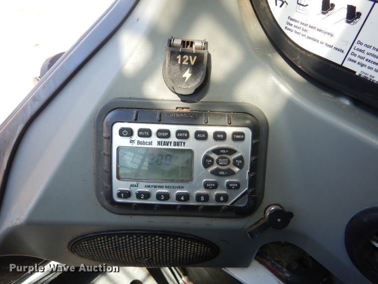 image for item IY9636 2011 Bobcat T870  tracked skid steer loader