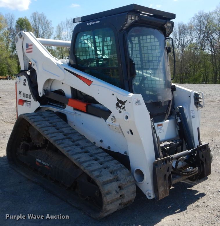 image for item IY9638 2018 Bobcat T870  tracked skid steer loader