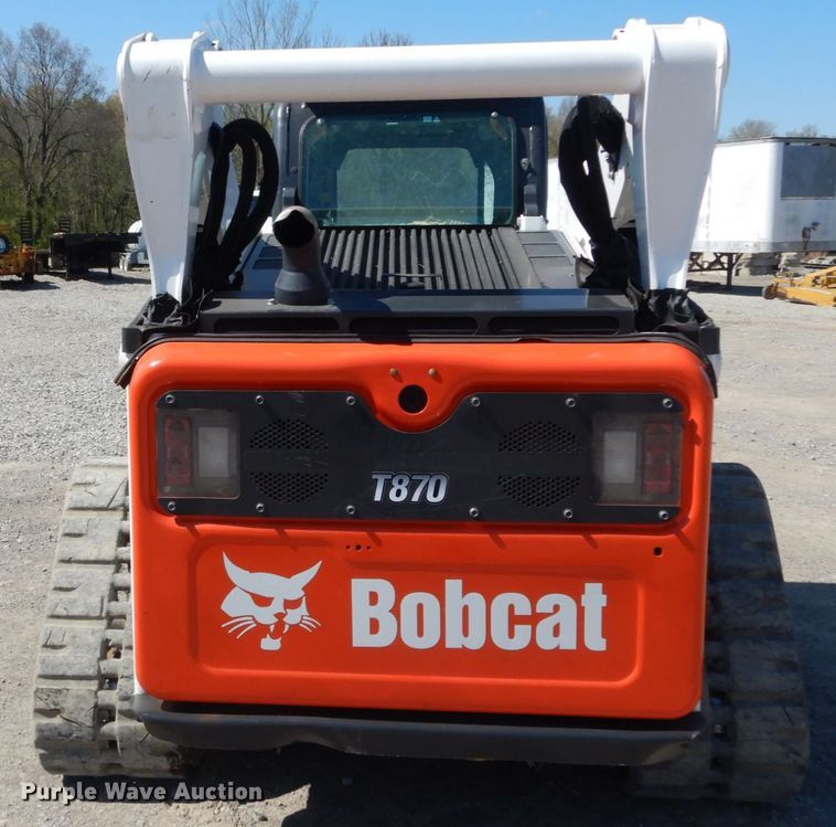 image for item IY9638 2018 Bobcat T870  tracked skid steer loader