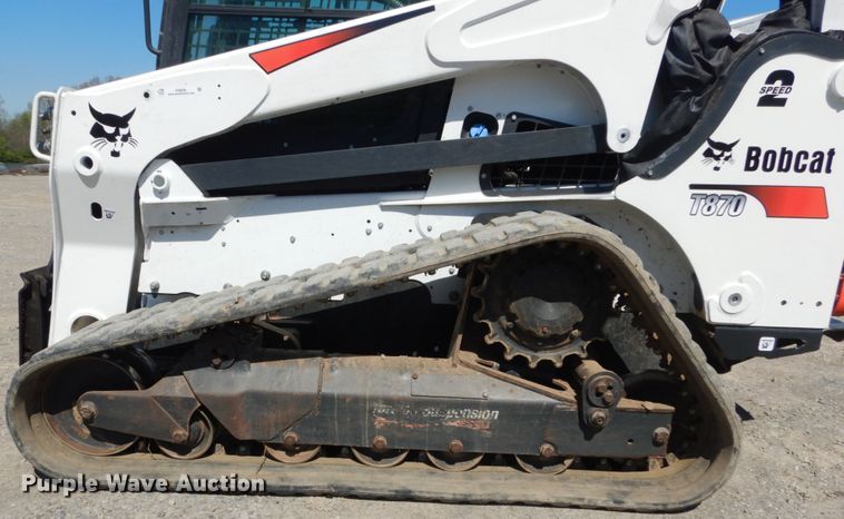 image for item IY9638 2018 Bobcat T870  tracked skid steer loader