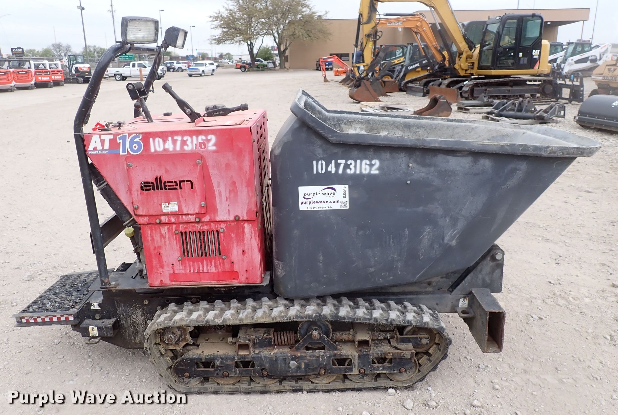 Allen AT16 concrete buggy in Wichita, KS Item DJ5546 sold Purple Wave